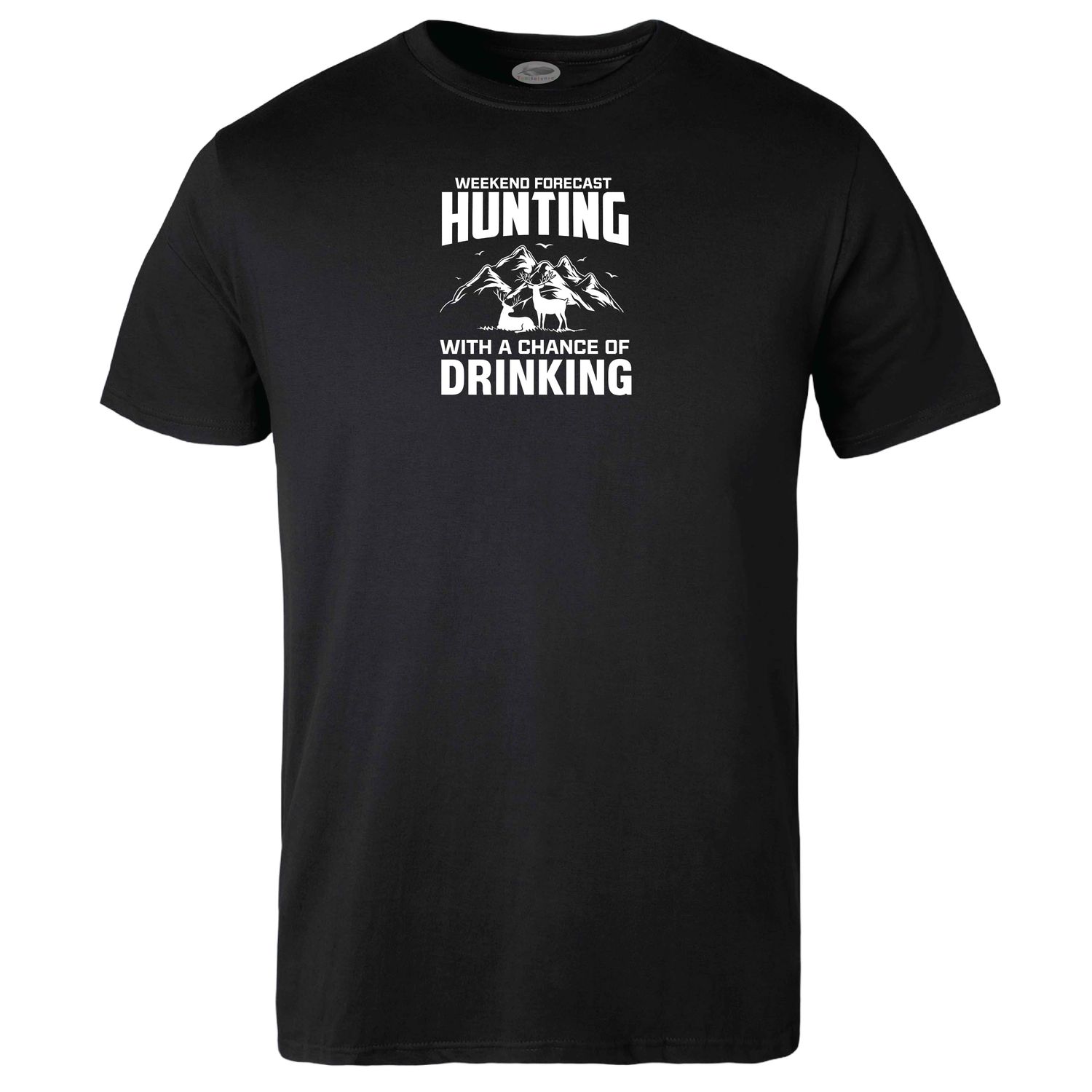 Hunting with a Chance of Drinking T-shirt