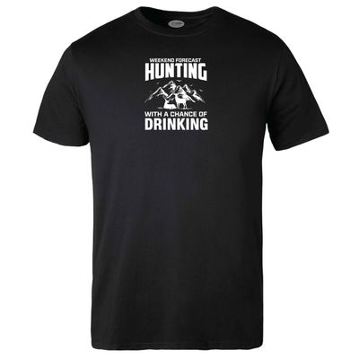 Hunting with a Chance of Drinking T-shirt