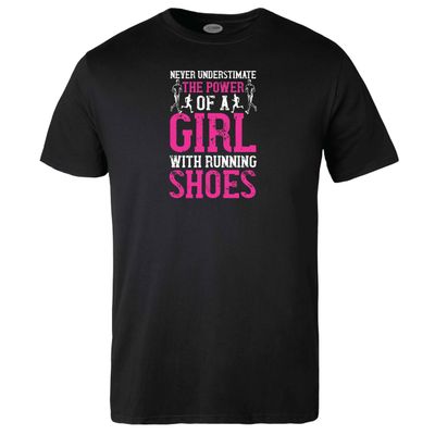 Girl with Running Shoes T-shirt