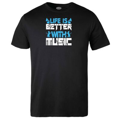 Life is Better with Music T-shirt