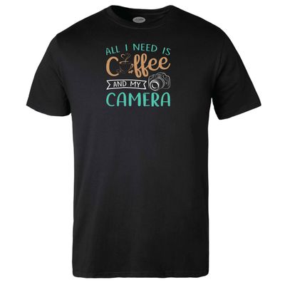All I need is Coffee and my Camera T-shirt