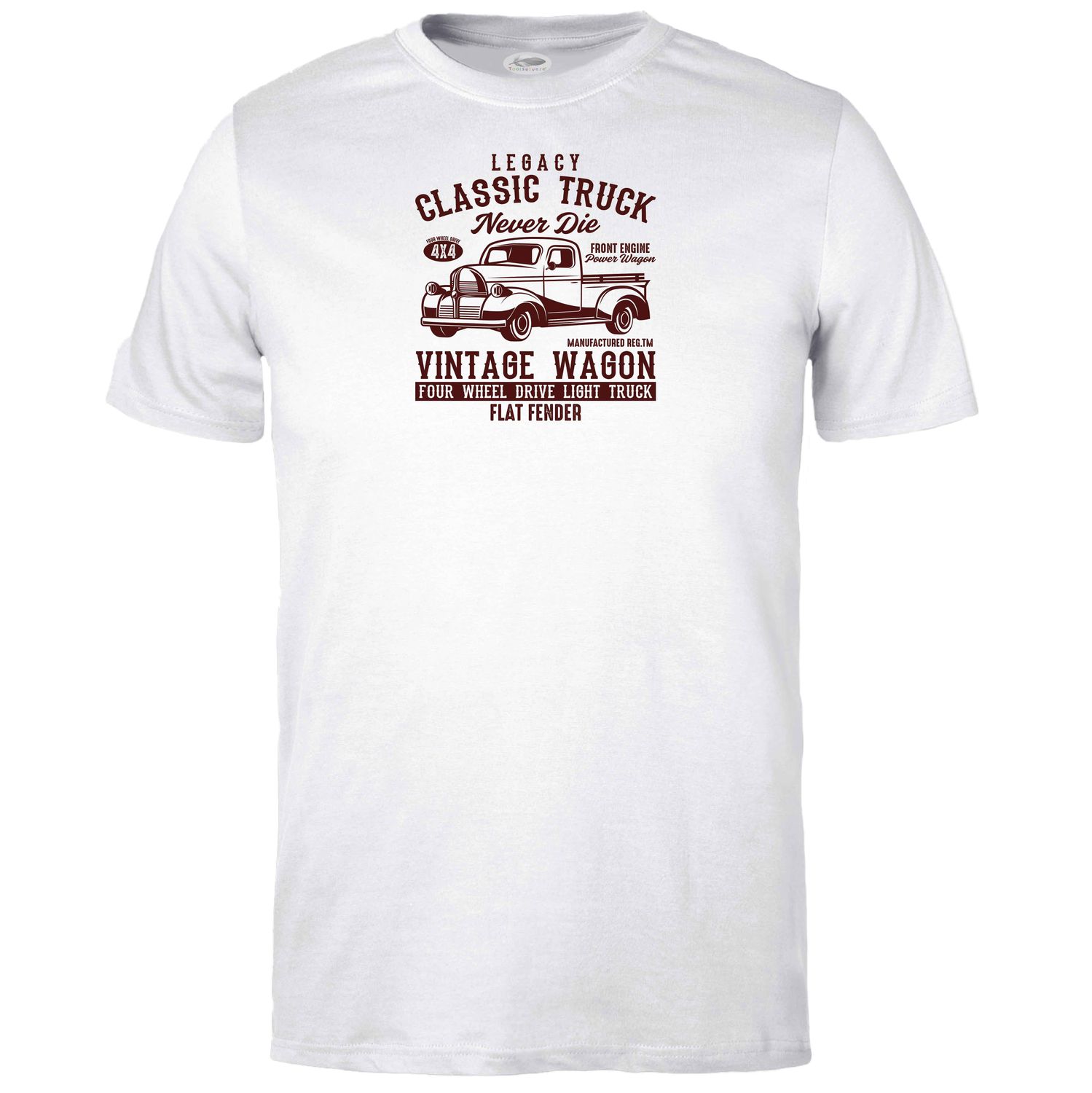 Vintage Wagon Flat Fender T-shirt