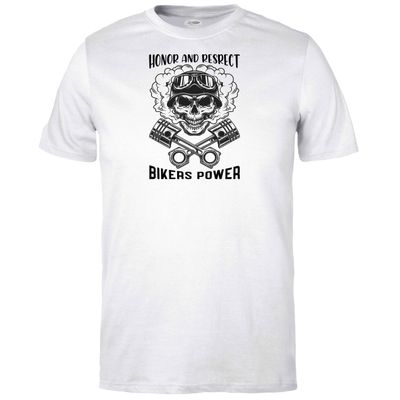 Honor and Respect Bikers Power T-shirt