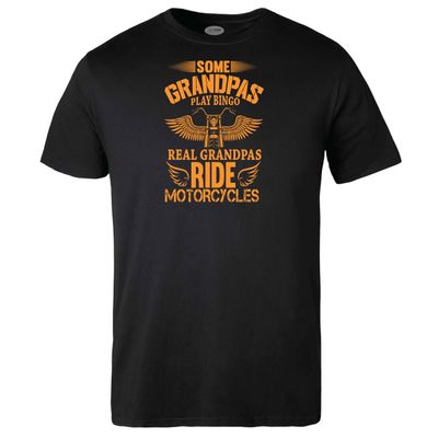 Real Grandpas Ride Motorcycles  T-shirt