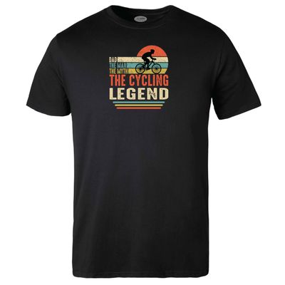 Dad the Man the Cycling Legend T-shirt