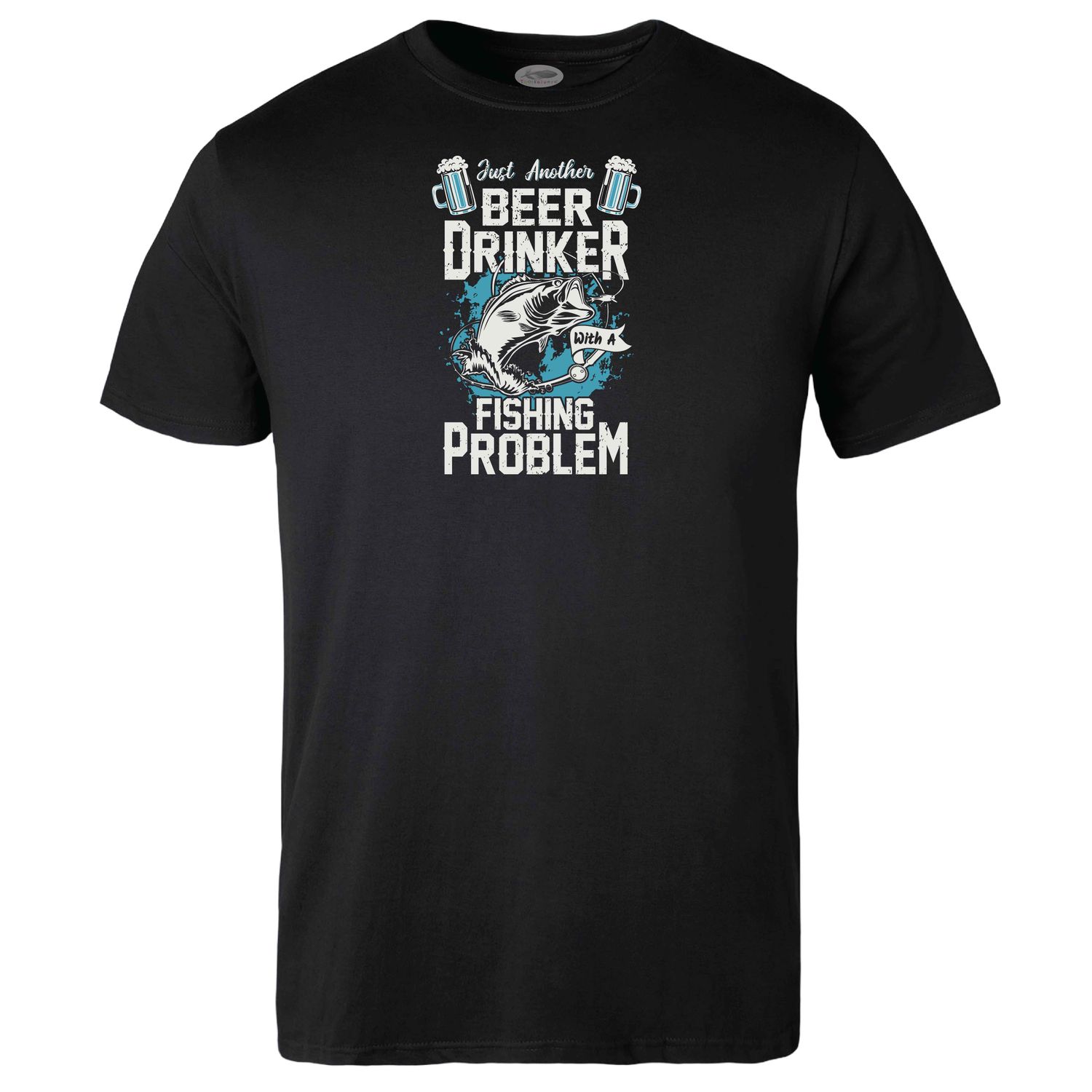 Beer Drinker with a Fishing Problem T-shirt