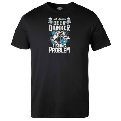 Beer Drinker with a Fishing Problem T-shirt