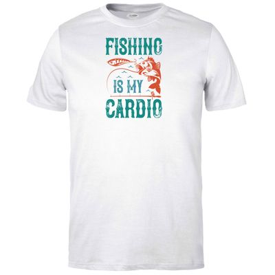 Fishing is my Cardio T-shirt