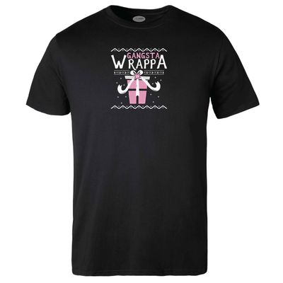 Gangsta Wrappa (Black) T-shirt