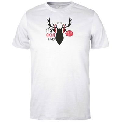 It&#39;s Okay to say Ho Ho Ho T-shirt