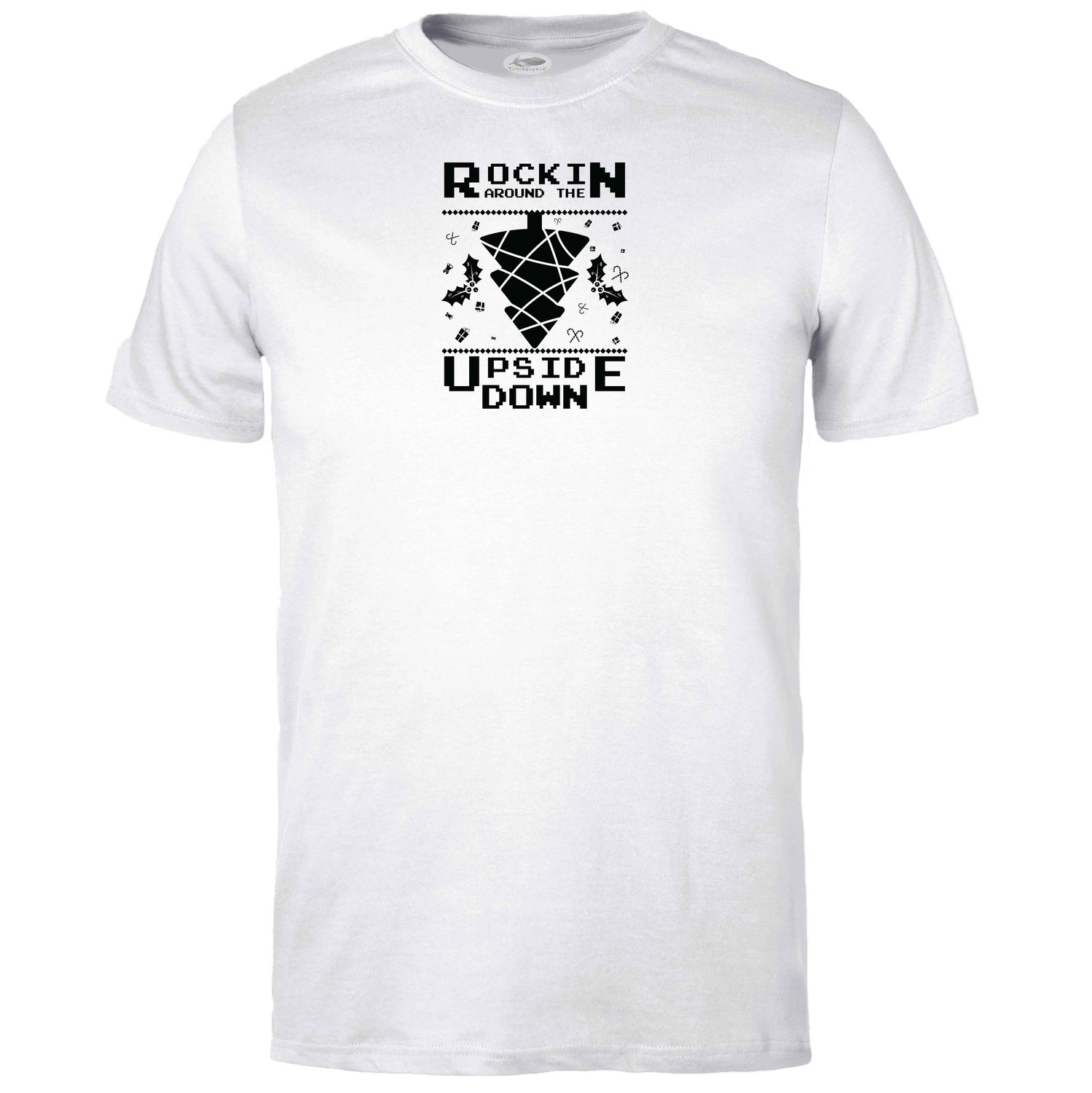 Rocking Around the Clock Upside Down T-shirt