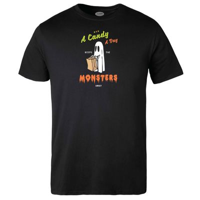 A Candy a Day Keeps the Monsters Away T-shirt