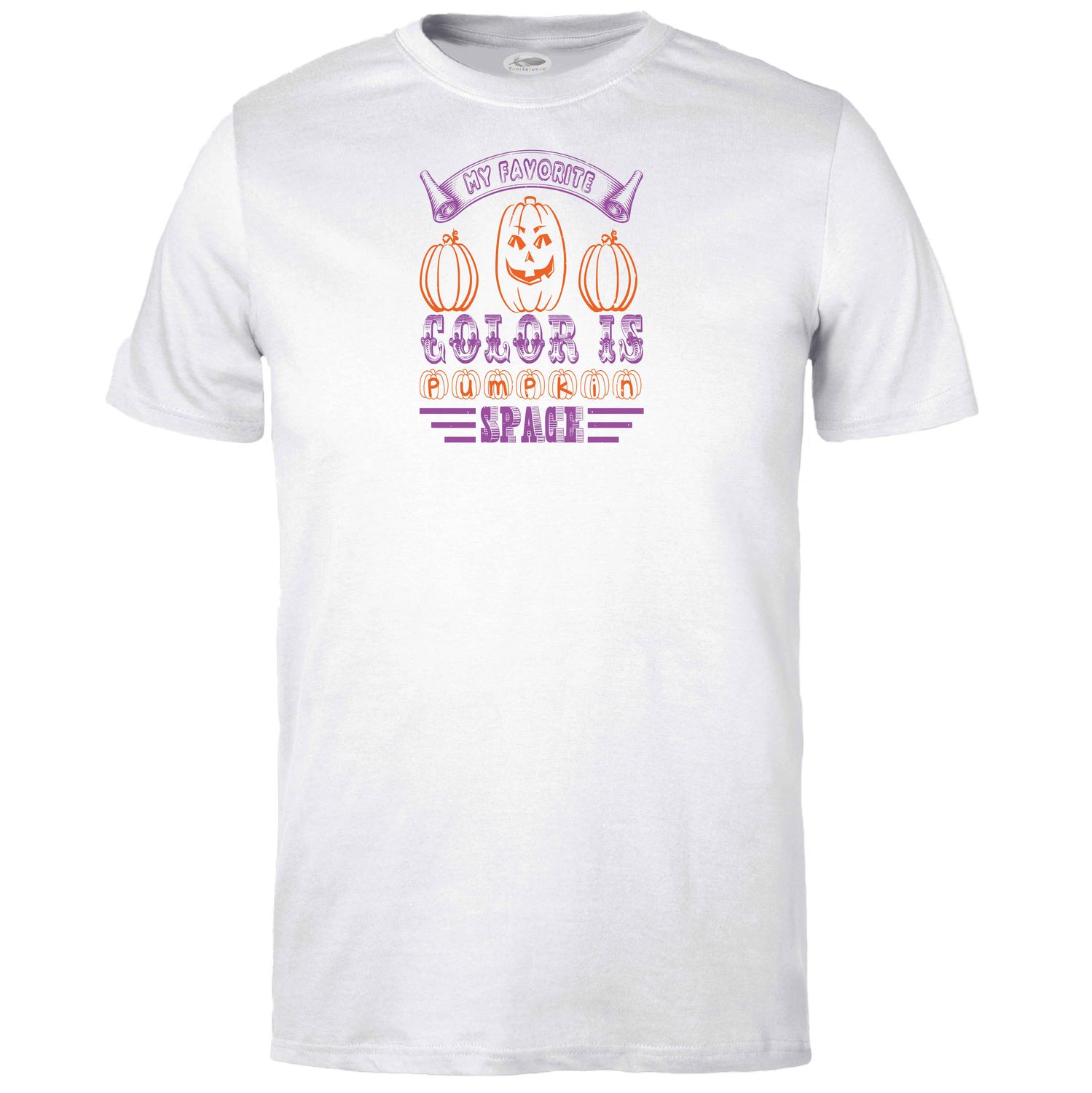 My Favorite Color is Pumpkin Space T-shirt