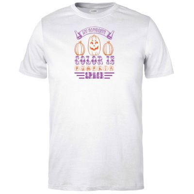 My Favorite Color is Pumpkin Space T-shirt