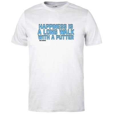 Happiness is a Long Walk with a Putter T-shirt