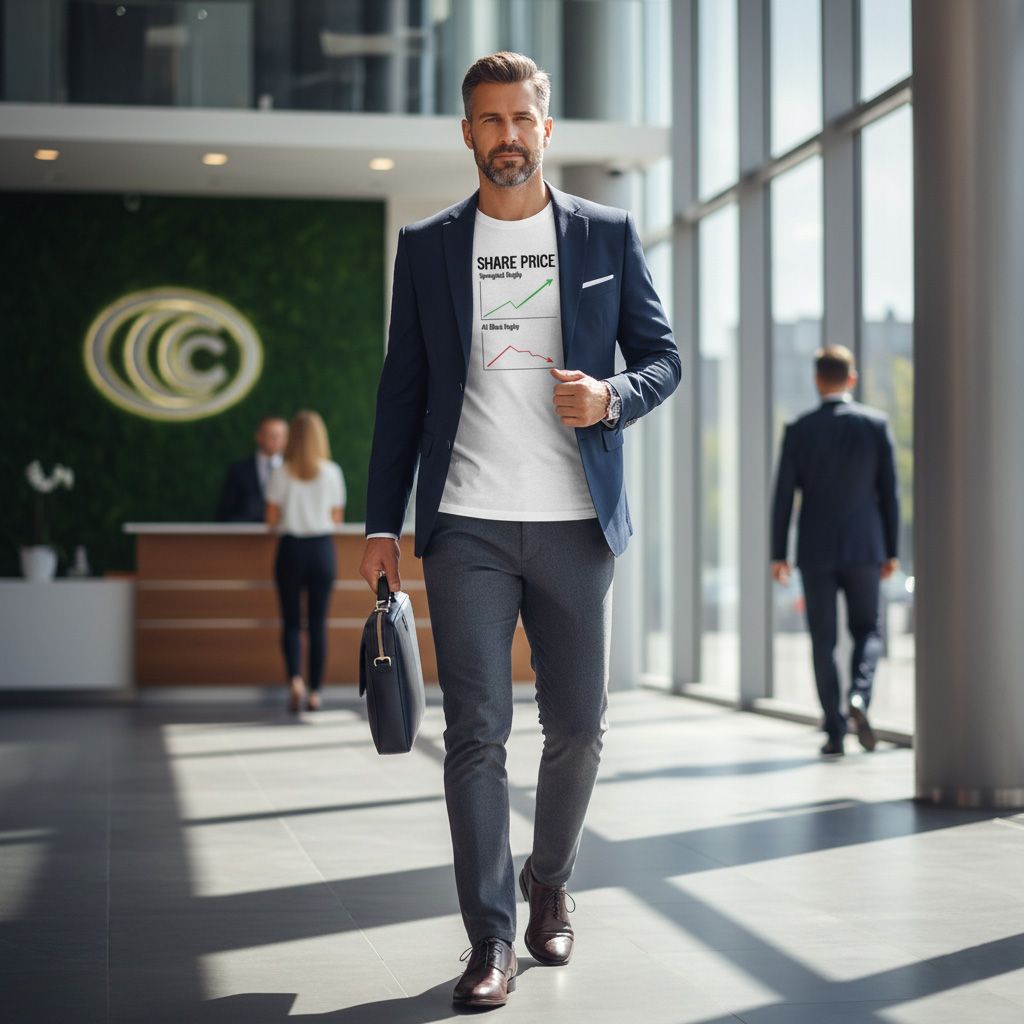 Springbok Share Price T-shirt Springbok Share Price T-shirt