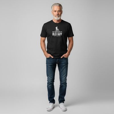 Old Guy on a Bicycle T-shirt