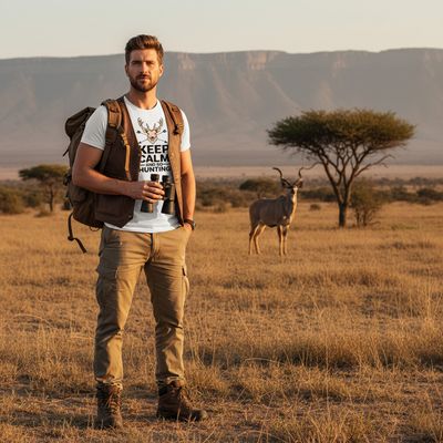 Keep Calm and go Hunting T-shirt Keep Calm and go Hunting T-shirt