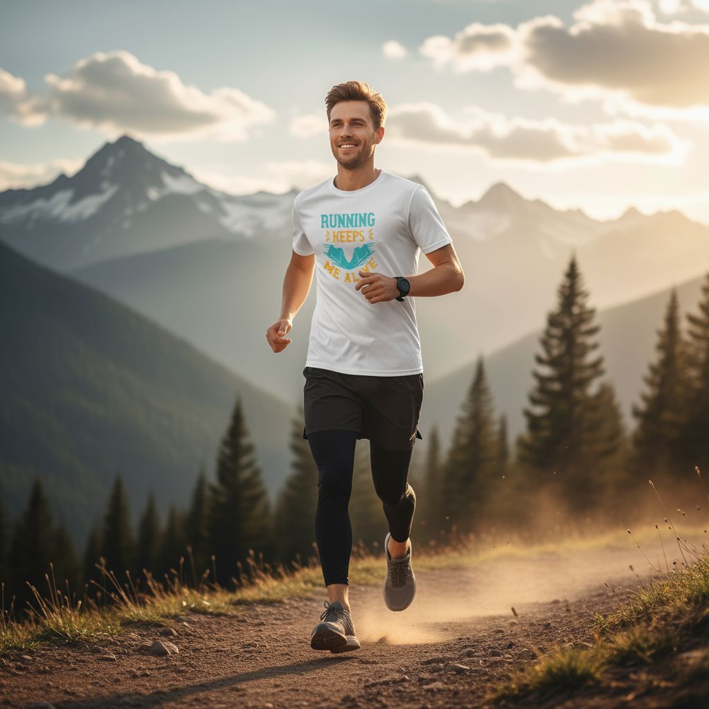 Running Keeps me Alive T-shirt