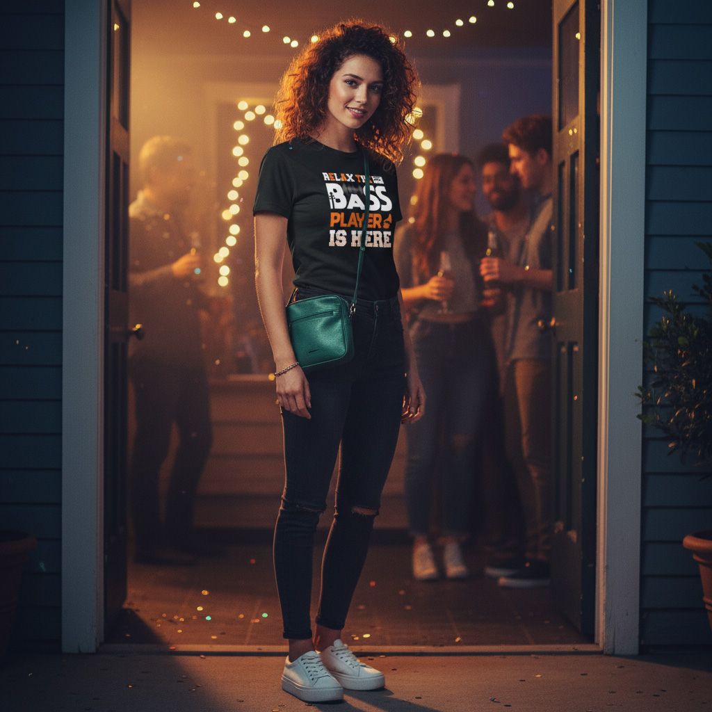 Relax the Bass Player is Here T-shirt