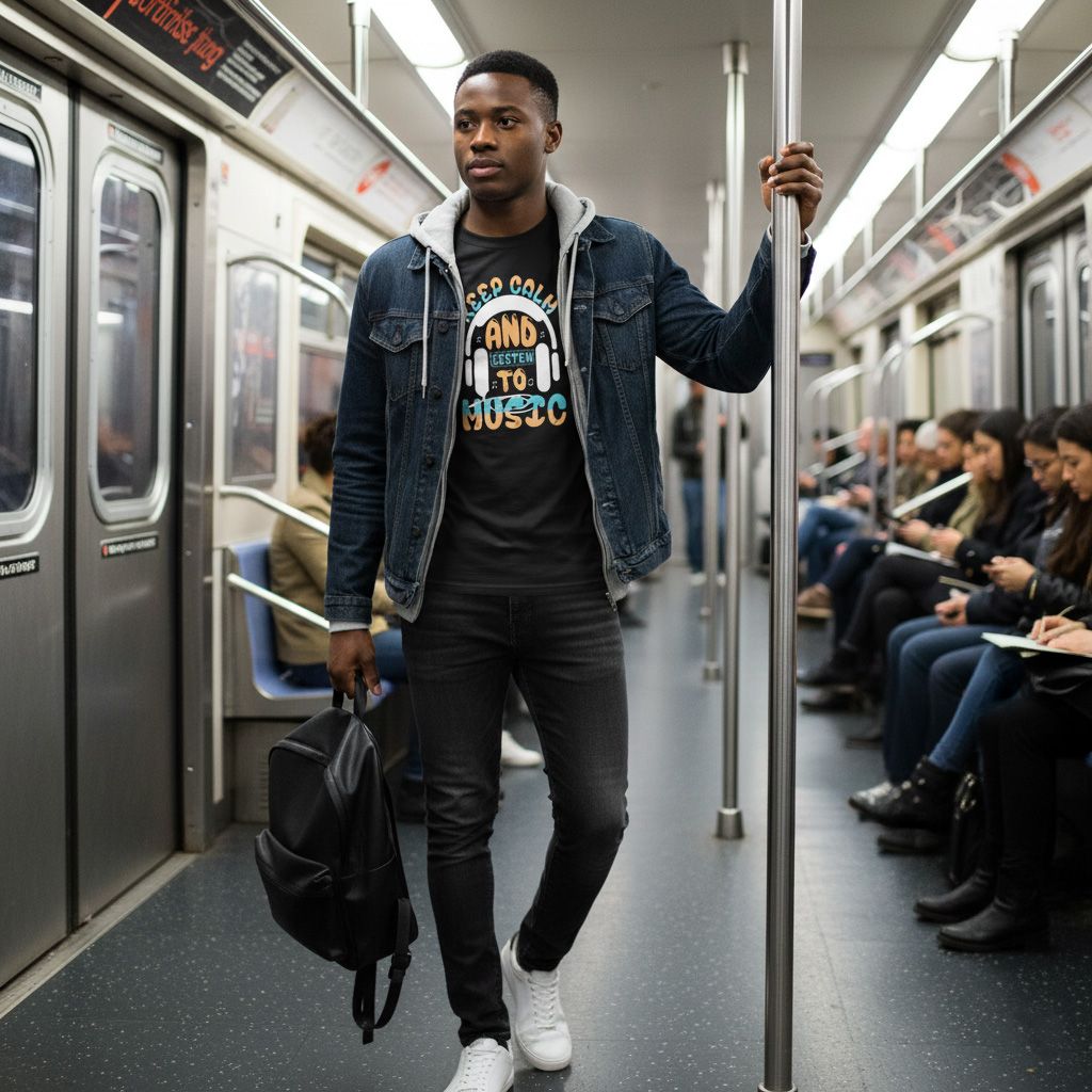 Keep Calm and Listen to Music T-shirt