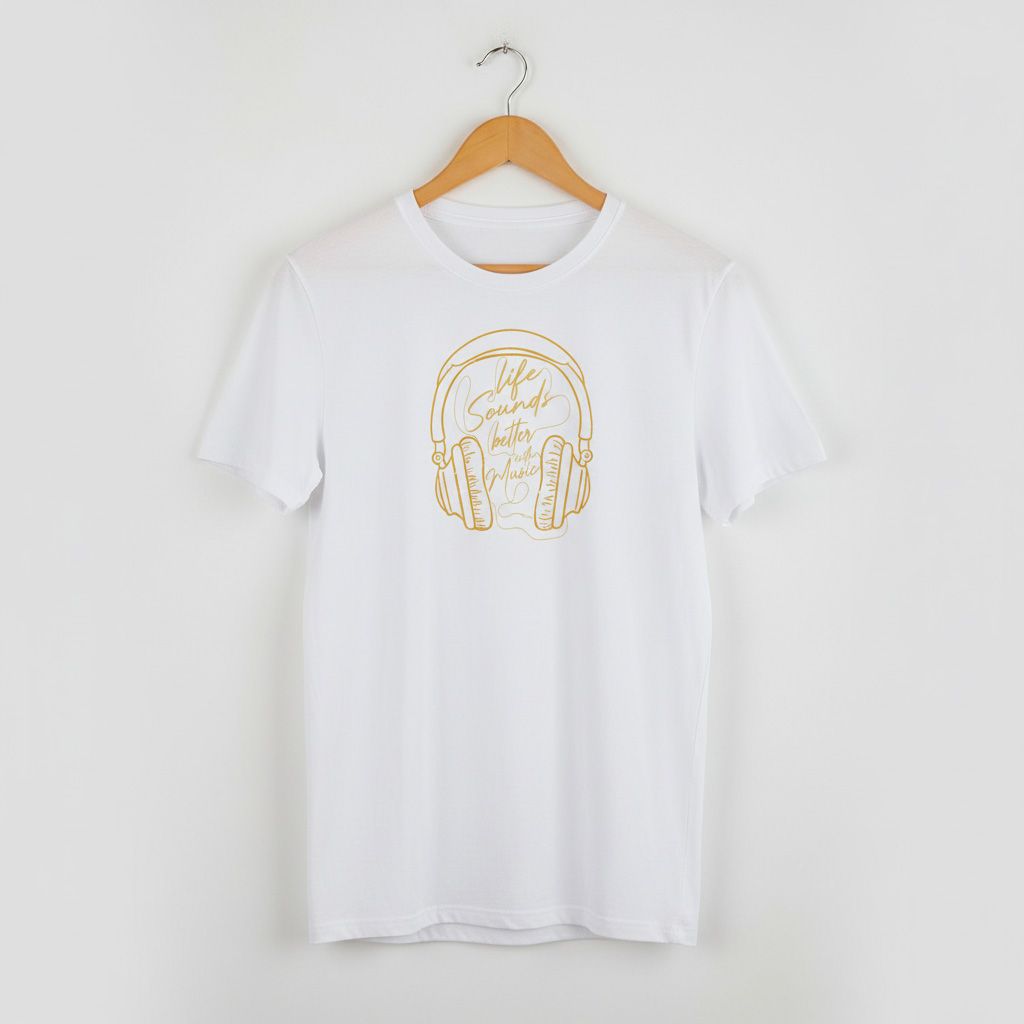 Life Sounds better with Music T-shirt