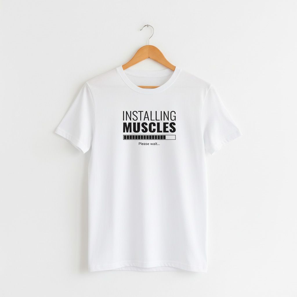 Installing Muscles T-shirt