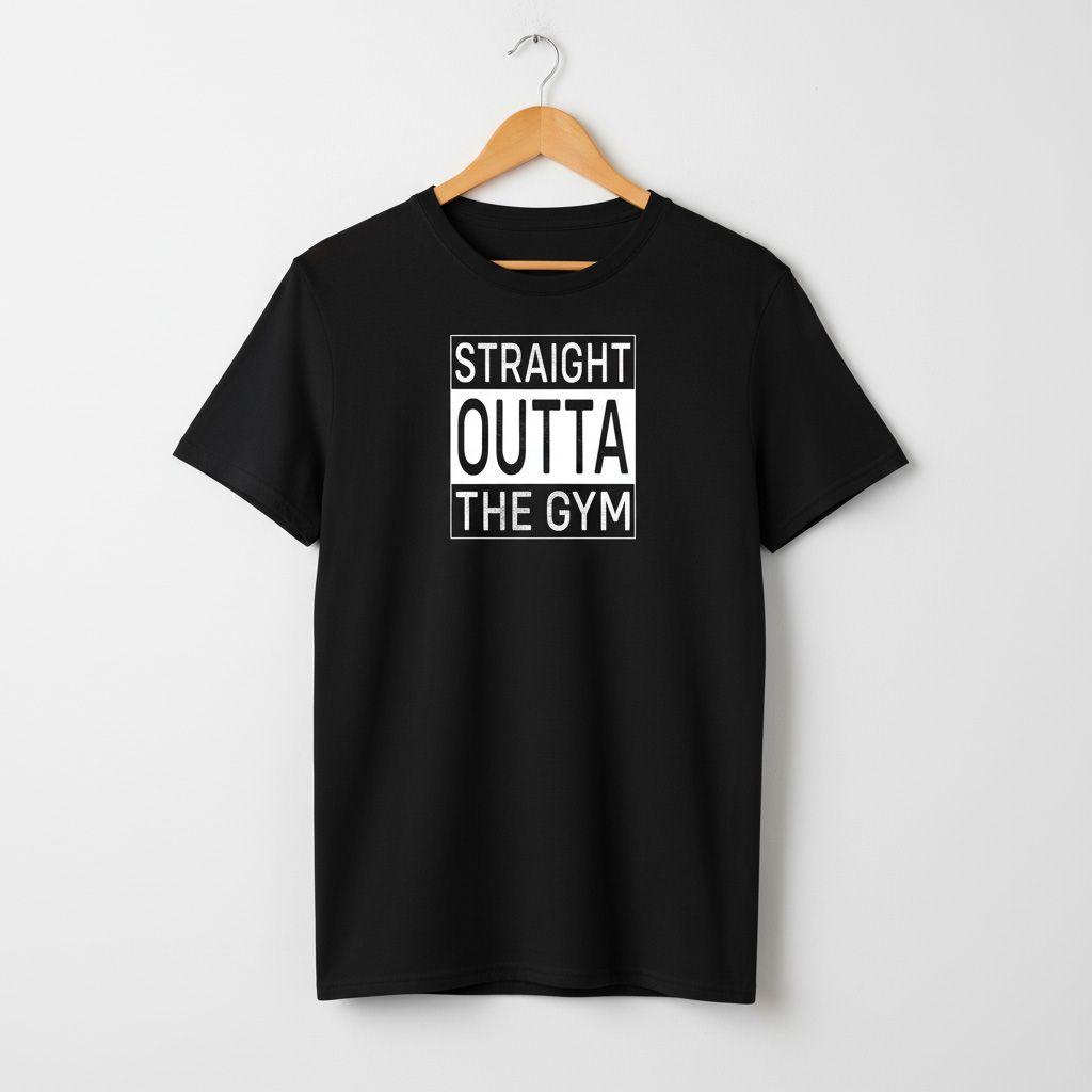 Straight Outa The Gym T-shirt