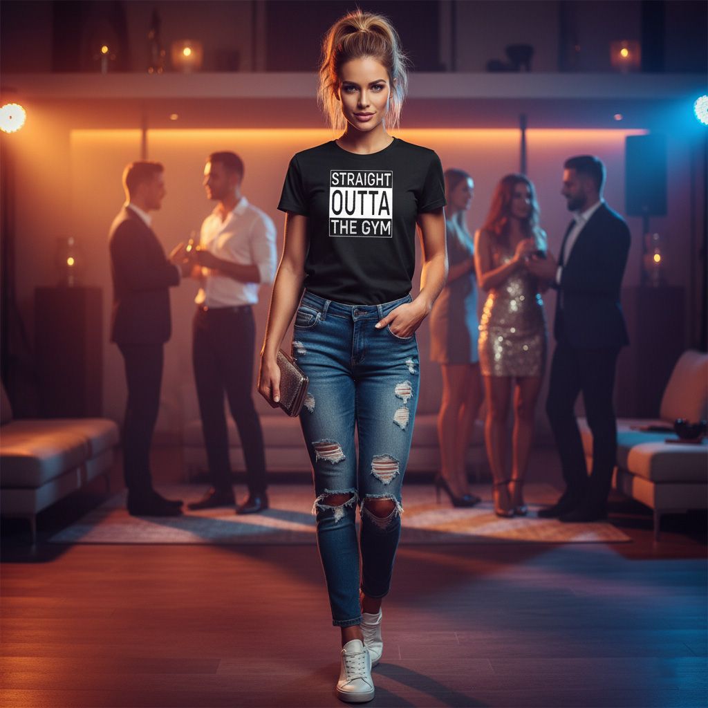 Straight Outa The Gym T-shirt