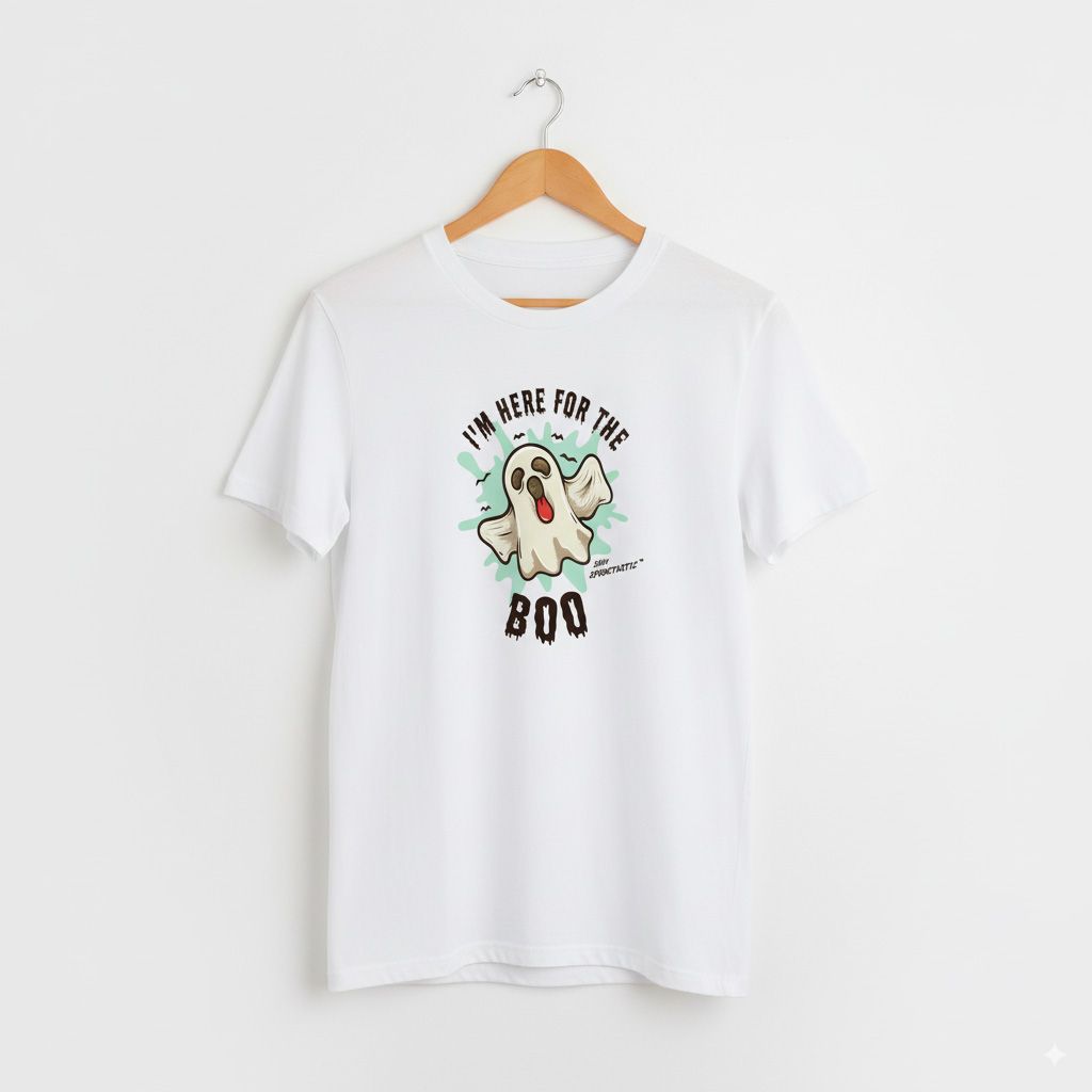 Here for the Boo T-shirt