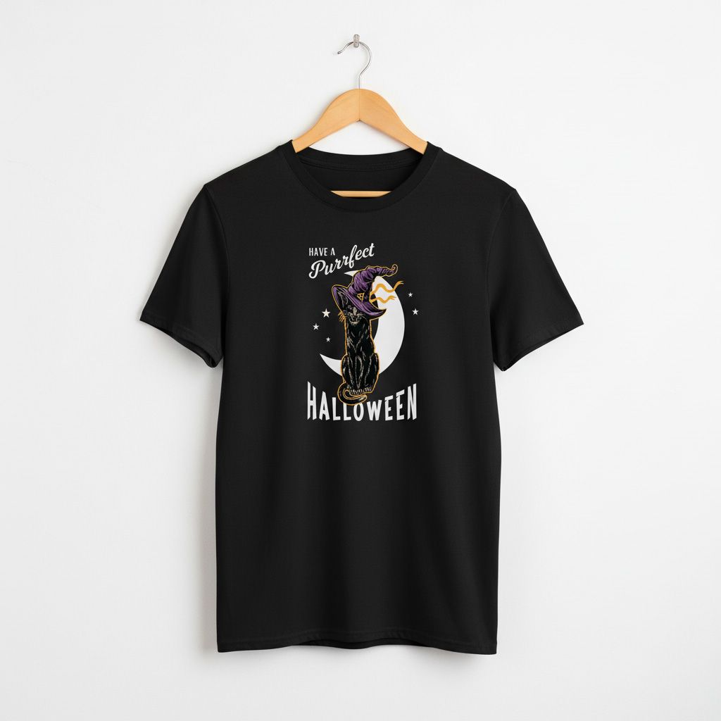 Have a Purrfect Halloween T-shirt