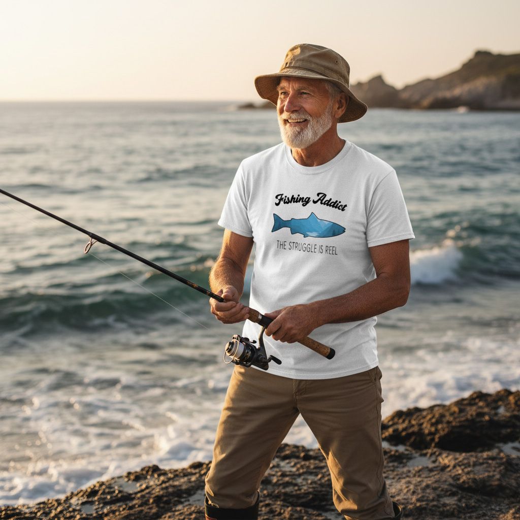 Fishing Addict T-shirt Fishing Addict T-shirt