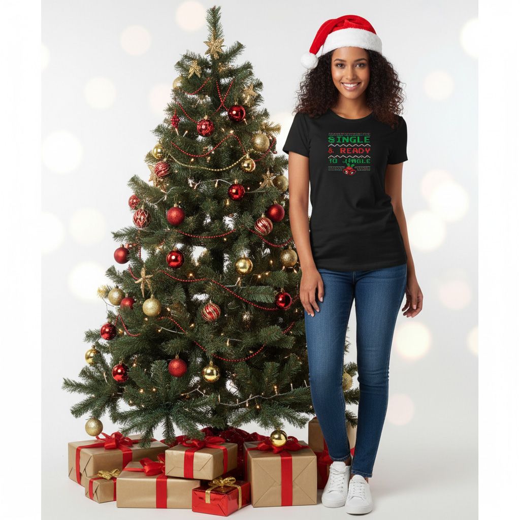 Single and Ready to Jingle T-shirt