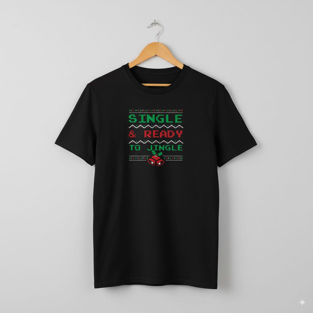 Single and Ready to Jingle T-shirt