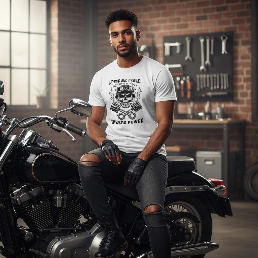 Honor and Respect Bikers Power T-shirt Honor and Respect Bikers Power T-shirt