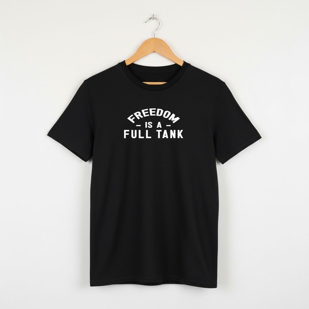 Freedom is a Full Tank T-shirt