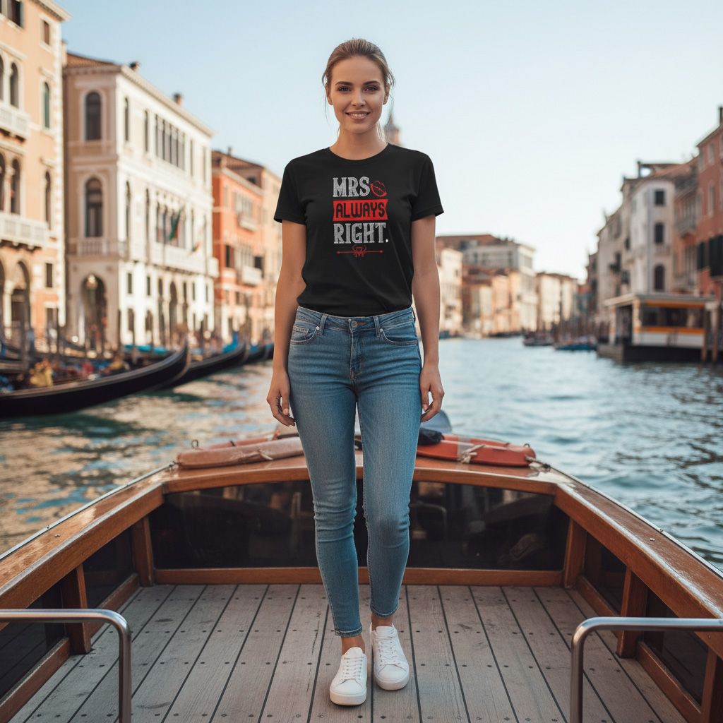 Mrs Always Right T-shirt