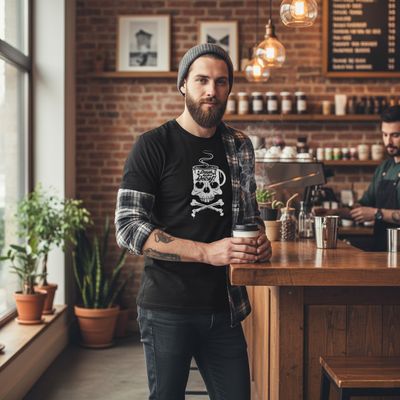 Death Before Decaf T-shirt Death Before Decaf T-shirt