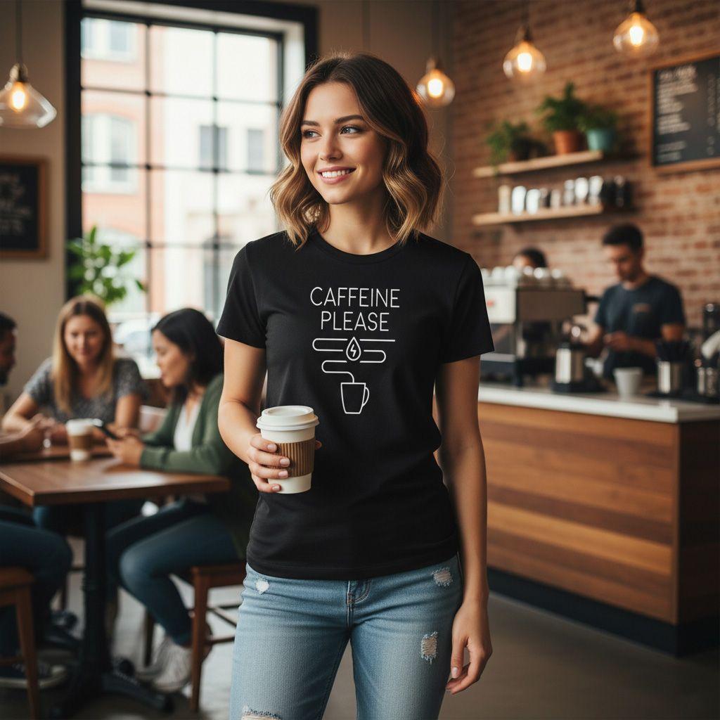Caffeine Please T-shirt