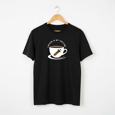 Coffee is my Vaccine (Cup) T-shirt