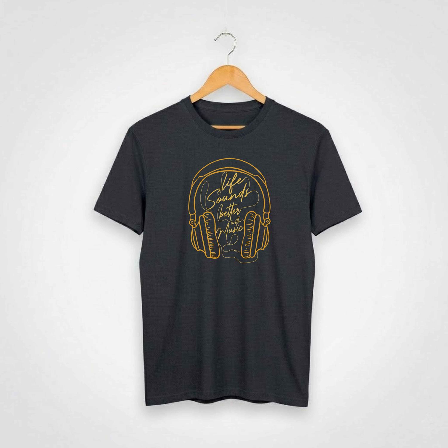 Life Sounds Better With Music T-shirt