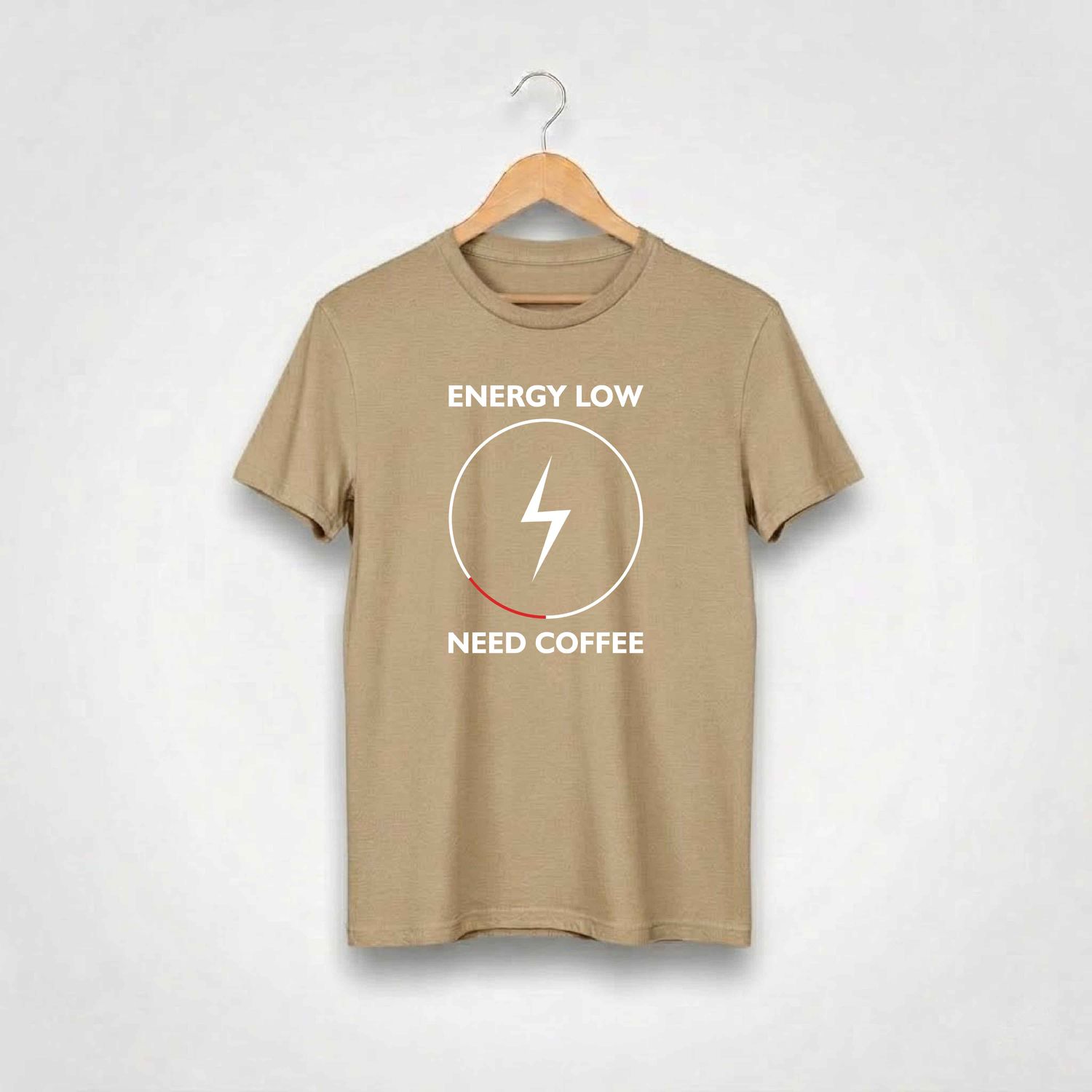 Energy Low Need Coffee T-shirt