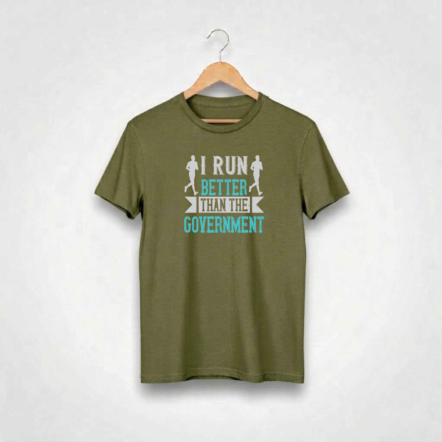 I Run Better Than The Government T-shirt