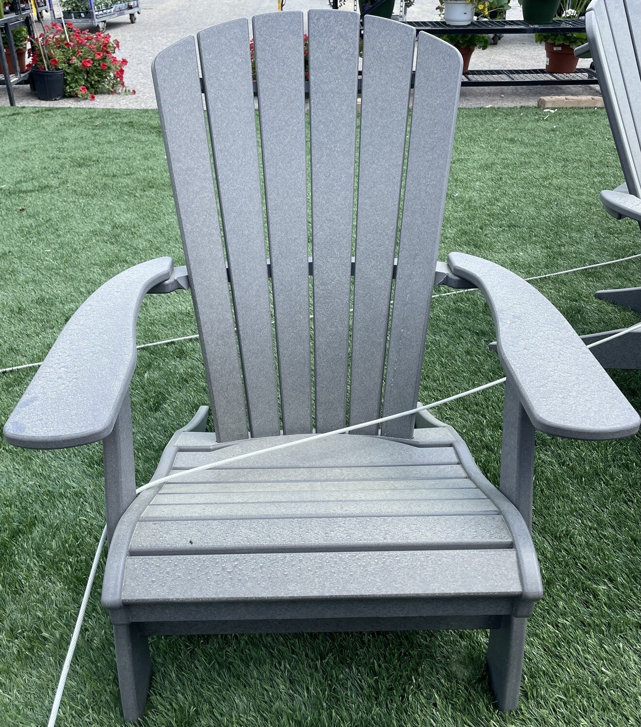 Slate Gray Adirondack Chair