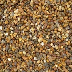 3/8" River Stone / Pea Stone / Multi-Tan (by Cubic Yard) 3/8" River Stone / Pea Stone / Multi-Tan (by Cubic Yard)