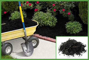 Black Forest Mulch (by Cubic Yard)