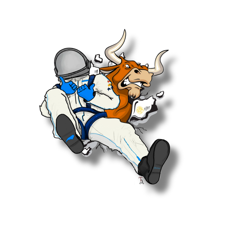 AstroBull Sticker