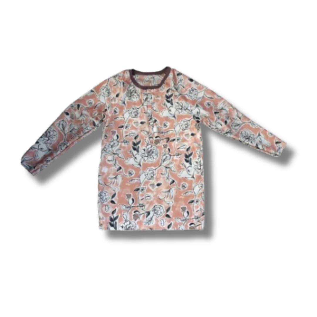 Floral Henley