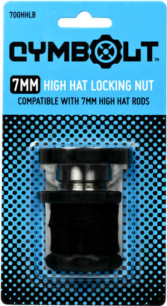 CYMBOLT® 7mm Hi Hat Clutch Locking Bolt. Fits DW, Ludwig, Gilbralter, Pearl, Gretsch Hi Hat Stands
