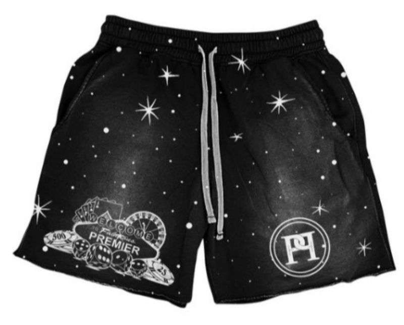 Casino Nights Shorts - Black